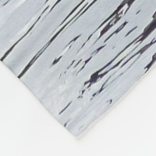 Canadese gans en goslings fleece deken (Hoek)