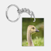 Canadese gans (Gosling) Sleutelhanger (Voorkant Links)
