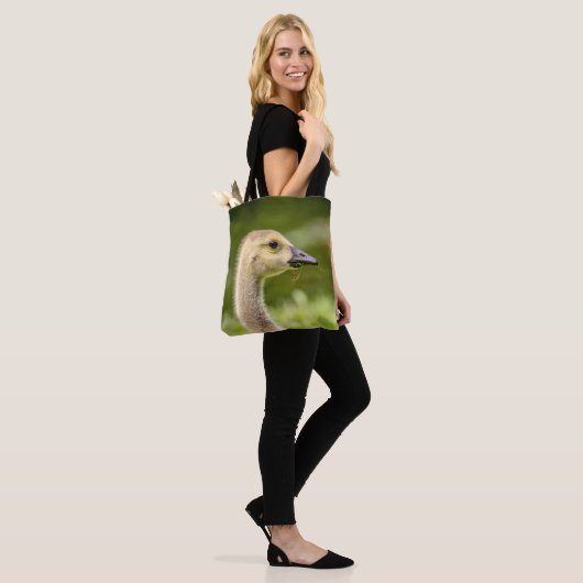 Canadese gans (Gosling) Tote Bag (Op model)