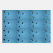 Canadese gans in vlucht inpakpapier vel (Voorkant 3)