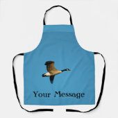 Canadese gans in vlucht schort (Voorkant)