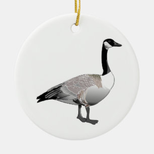 Canadese Gans Keramisch Ornament