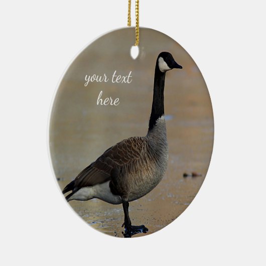 Canadese gans keramisch ornament (Rechts)