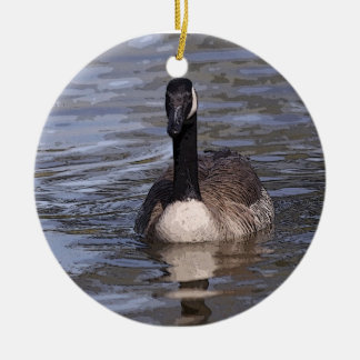 Canadese gans keramisch ornament