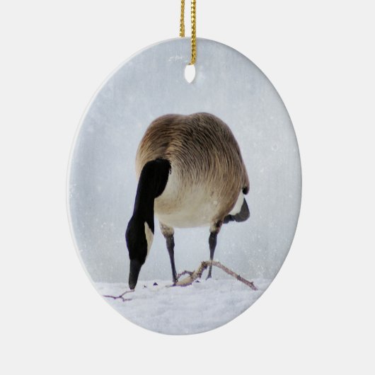 Canadese gans keramisch ornament (Rechts)