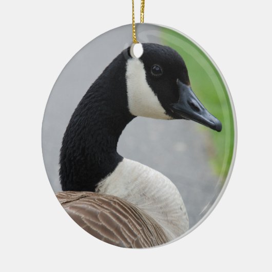 Canadese gans keramisch ornament (Links)