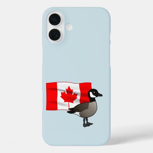 Canadese Gans & Vlag Case-Mate iPhone Case (Achterkant)