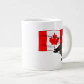 Canadese Gans & Vlag Grote Koffiekop (Voorkant rechts)