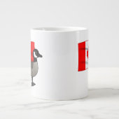 Canadese Gans & Vlag Grote Koffiekop (Voorkant)
