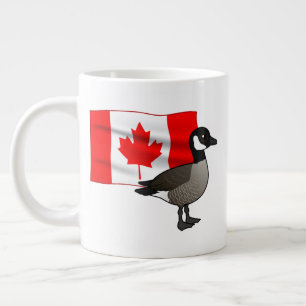 Canadese Gans & Vlag Grote Koffiekop