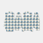 Canadese ganzen die samen een kinder ontwerp gebru bedankdoosjes (Uitgevouwen)