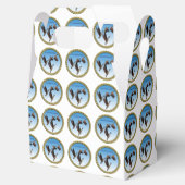 Canadese ganzen die samen een kinder ontwerp gebru bedankdoosjes (Geopend)