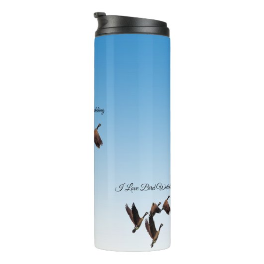 Canadese ganzen die samen een kinder ontwerp gebru thermosbeker (Geroteerd rechts)