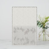 Canadese ganzen in aangepaste vliegserieën briefpapier (Staand voorkant)