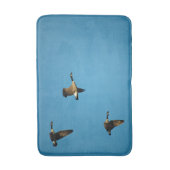 Canadese ganzen in vlucht badmat (Voorkant Verticaal)