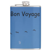 Canadese ganzen in vlucht heupfles (Voorkant)