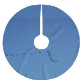 Canadese ganzen in vlucht kerstboom rok (Voorkant)