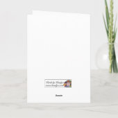 Canadese ganzen Kerstmis Feestdagen Kaart (Achterkant)