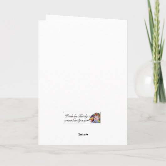 Canadese ganzen Kerstmis Feestdagen Kaart (Achterkant)