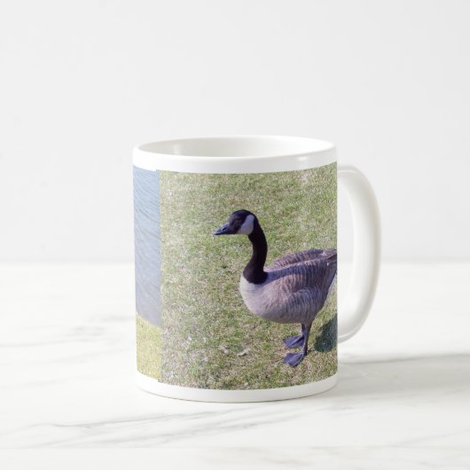 Canadese ganzen langs de Ottawa-rivier Koffiemok (Voorkant rechts)