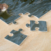Canadese ganzen op Lake Photographic Legpuzzel (Zijkant)