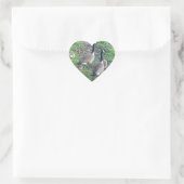 Canadese ganzenfamilie hart sticker (Tas)