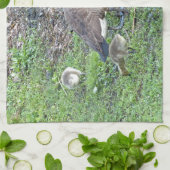 Canadese ganzenfamilie theedoek (Gevouwen)