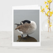 Canadese ganzenkaart kaart (Gele Bloem)