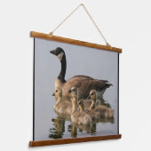 Canadese ganzenvogelliefhebbers hangend wandkleed (Gebogen)