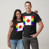 Canadese Gay Pride T-shirt (Unisex)
