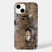 Canadese Gese Snack Time iPhone Case (Achterkant)