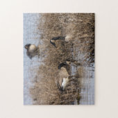 Canadese Gese Snack Time Legpuzzel (Verticaal)