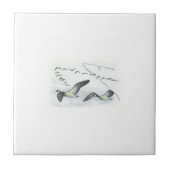 Canadese Gese Tile. Tegeltje (Voorkant)