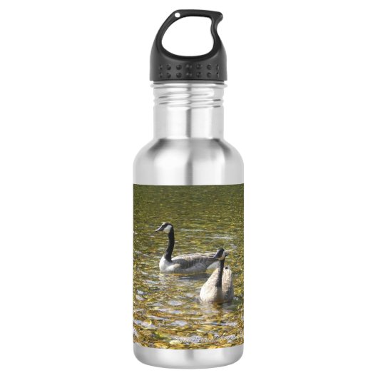 Canadese gese ~ Water Bottle Waterfles (Voorkant)