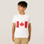 Canadese gezicht t-shirt (Voorkant volledig)