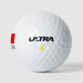 Canadese golfballset | Canadese pride Golfballen (Logo)