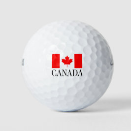 Canadese golfballset | Canadese pride Golfballen