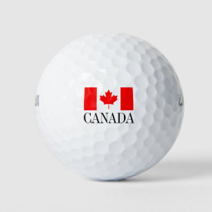 Canadese golfballset   Canadese pride Golfballen