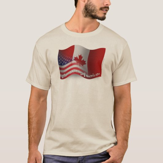 Canadese Golfvlag T-shirt (Voorkant)