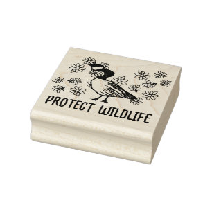 Canadese Goose Canada Geese Natuur Lovers Rubberstempel