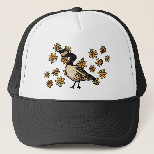 Canadese Goose Canada Geese Natuur Lovers Trucker Pet (Voorkant)