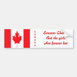 Canadese grappige bumperstickers