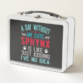 Canadese haarloze Sphynx Cat Owner Funny Gezegde (Voorkant)