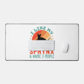 Canadese haarloze Sphynx Kat Eigenaar Humor Bureaumat (Keyboard & Muis)