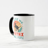 Canadese haarloze Sphynx Kat Eigenaar Humor Mok (Voorkant links)