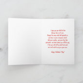 Canadese hart-militaire Valentijn Feestdagen Kaart (Binnen)