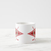 Canadese Hockey Flag Logo Mok (Voorkant)