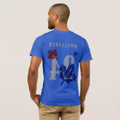 Canadese Hockey T-Shirt (Achterkant volledig)