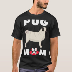 Canadese Hond Pug Moeder Essentieel 1004 T-shirt