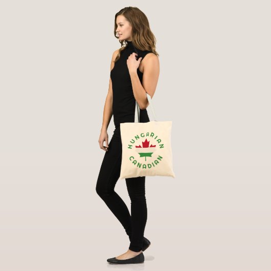 Canadese Hongaarse roots Tote Bag (Voorkant (model))